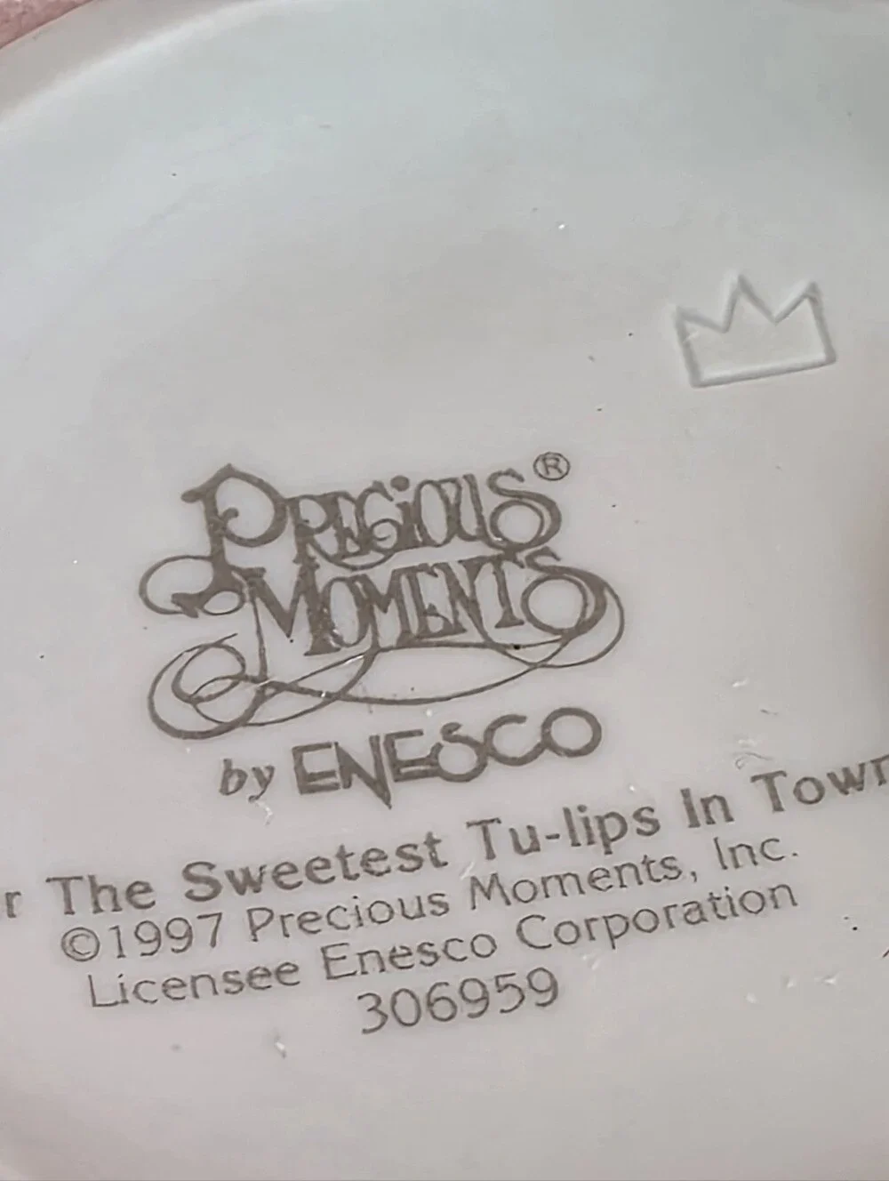Precious Moment 'For the Sweetest Tu-lips In Town' Figurine
